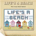 Pattern, Life's a Beach by PinoyStitch