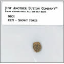 Beads, Buttons & Charm, Frosty Forest 6 - Snowy Foxes Button by Just Another Button Company