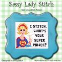 Pattern, Sassy Lady Stitch by PinoyStitch