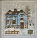 Pattern, Frosty Forest 7 - Snowgirl's Cottage by Country Cottage Needleworks