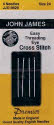 Supply, Easy Threading (calyxeye) Hand Needles by John James Needles