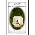 Pattern, Candle Cross Stitch Ornament by Terri's Yarns and Crafts