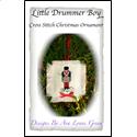 Pattern, Little Drummer Boy Cross Stitch Christmas Ornament by Terri's Yarns and Crafts