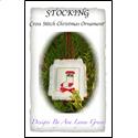 Pattern, Stocking Cross Stitch Christmas Ornament by Terri's Yarns and Crafts
