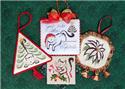 Pattern, Christmas Ornaments II by Brittercup Designs
