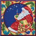 Kit, Jim Shore Santa by Mill Hill