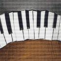 Pattern, Piano Fun Cross Stitch Pattern by StitchX Craft Designs