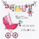 Kit, It's A Girl! Announcement by Riolis
