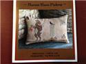 Pattern, Harvest Hares Pinkeep by Scattered Seed Samplers