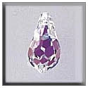 Beads, Buttons & Charm, 13051 - Very Small Teardrop Crystal AB by Mill Hill