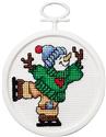 Skating Snowman