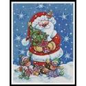 Santa with Tree