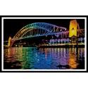 Pattern, Vivid Sydney Harbour Bridge by Artecy Cross Stitch