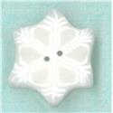 Beads, Buttons & Charm, Tiny Snowflake button by Just Another Button Company