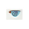Beads, Buttons & Charm, Small Blue Bird Button by Just Another Button Company