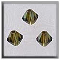 Beads, Buttons & Charm, 13070 - Rondele Champagne Olivene by Mill Hill