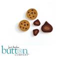 Beads, Buttons & Charm, Chocolate Understands button pack by Just Another Button Company
