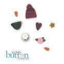 Beads, Buttons & Charm, Snow Button Pack by Just Another Button Company
