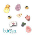 Beads, Buttons & Charm, Scatter Eggs Button Pack by Just Another Button Company
