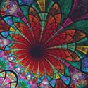 Oblivion Fractal Cross Stitch