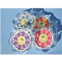 Pattern, Smiley Flowers by Rogue Stitchery