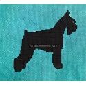 Dog Silhouette - Schnauzer