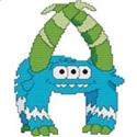 Monster Letter A