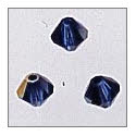 Beads, Buttons & Charm, 13076 - Rondele Sapphire Helio by Mill Hill