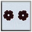 Beads, Buttons & Charm, 12152 - Very Petite Flower Matte Fuschia by Mill Hill