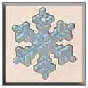 Beads, Buttons & Charm, 12162 - Medium Snowflake Mt Crystal AB by Mill Hill