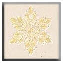 Beads, Buttons & Charm, 12163 - Small Star Snowflake Glacier Blue by Mill Hill