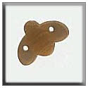 Beads, Buttons & Charm, 12204 - Bee Matte Topaz by Mill Hill
