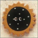 Beads, Buttons & Charm, Sunflower by Debbie Mumm Buttons