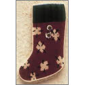 Beads, Buttons & Charm, Patch Stocking by Debbie Mumm Buttons