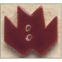 Beads, Buttons & Charm, Red Maple Leaf by Debbie Mumm Buttons