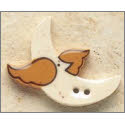 Beads, Buttons & Charm, Flying Moon by Debbie Mumm Buttons