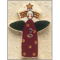 Beads, Buttons & Charm, Polka Dot Garden Angel by Debbie Mumm Buttons