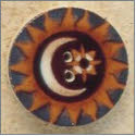 Beads, Buttons & Charm, Moon Compass by Debbie Mumm Buttons