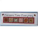 Pattern, Chocolate Fixes Everything by Rogue Stitchery