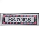 Pattern, Rejoice by Rogue Stitchery