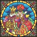 Pattern, We Three Kings by Loxley Designs
