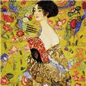 Lady with a Fan/G.Klimt's Painting
