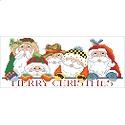 Pattern, Favorite Santas by Kooler Design Studio