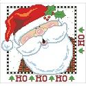 Pattern, Jolly St. Nick Pillow by Kooler Design Studio
