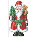Pattern, Santa Big Stitch by Kooler Design Studio