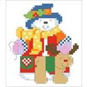 Pattern, Snowman & Reindeer Big Stitch by Kooler Design Studio