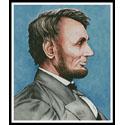 Pattern, Abraham Lincoln by Artecy Cross Stitch