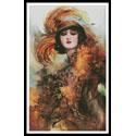 Pattern, The Lure of the Green Eyes by Artecy Cross Stitch