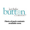 Beads, Buttons & Charm, Just Pins - Just White Rabbits by Just Another Button Company