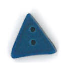 Beads, Buttons & Charm, Folk Art Blue Spike Button by Just Another Button Company
